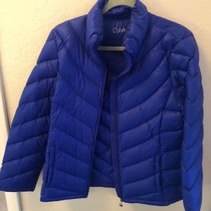Calvin Klein packable premium down coat